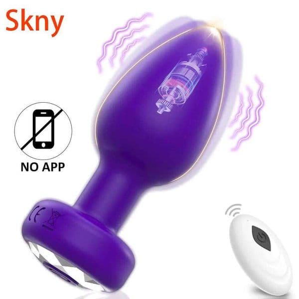 APP/Remote Control Anal Vibrator Wireless Bluetooth Butt Plug Male Prostate Massager Stimulator Adult Sex Toys for Man Gay Game W260305