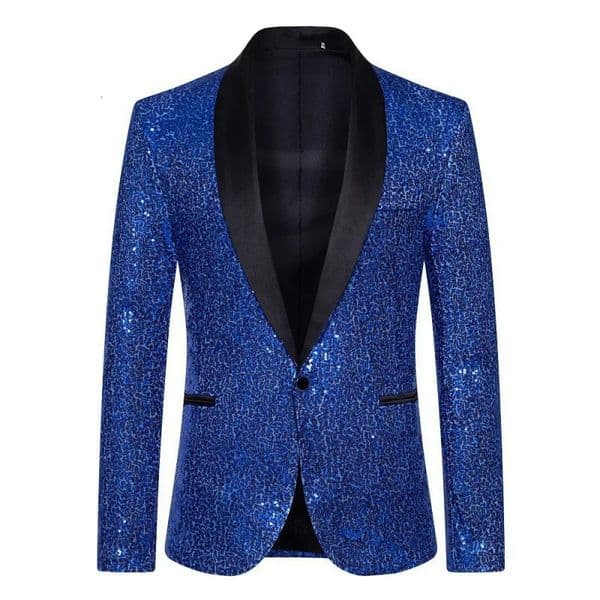 Multi Colors Mens Pearl Plate Suit Sequin Blazer Blue Silver Red Sparkly Glitter Jacket Wedding Party Stage Clothes for Men 260302