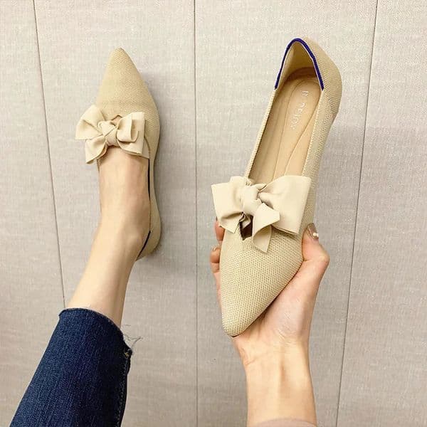Ladies flat shoes casual single shoes 260306