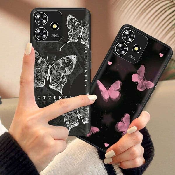 Cute Silicone Back Cover Soft TPU Phone Case For ZTE Blade A73 4G A 73 Cases Protective Coque Fundas H260305
