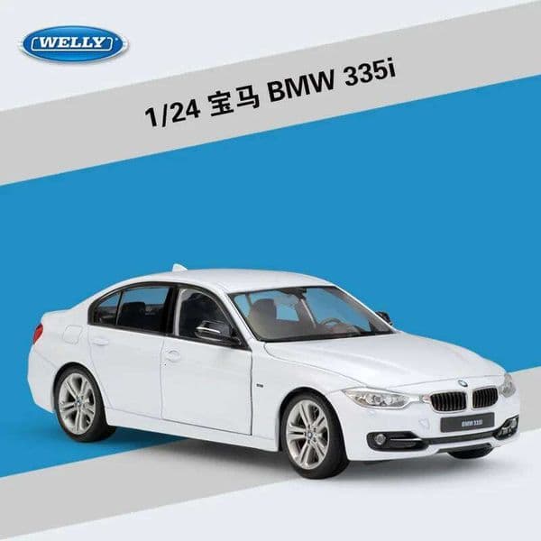 Welly 1:24 Bmw 3 Series 335i 335 I Imitation Alloy Car Model Toy Collection Display Gifts C260305