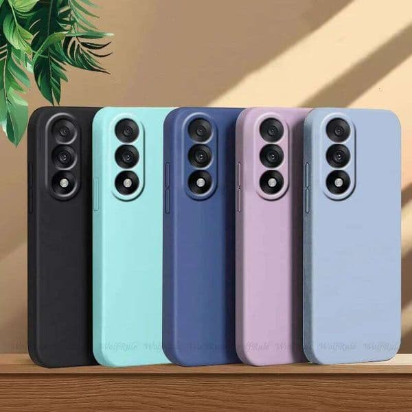 Case For 5G Capas Liquid Silicone Bumper TPU Shockproof Soft Cover Oneplus Nord 5 Fundas H260305