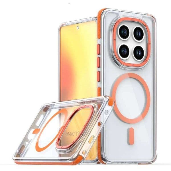 Original Clear Shockproof Magnetic Case Note 15 14 Pro Plus 15ProPlus 5G 4G For Cover for Funda Coque H260305