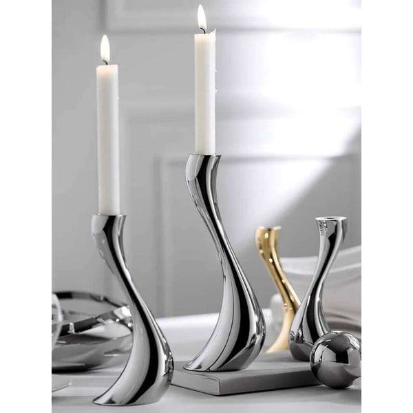 Nordic Golden & Sliver Metal Candle Holders Table Decorative Candlestick for Home Decoration Room Decor Weddings Gifts XJ260305