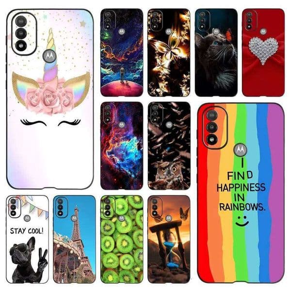 Case Cartoon Unicorn Capa Soft Silicone Slim Cover For Fundas Moto E 20 E20 2021 Bumper H260305