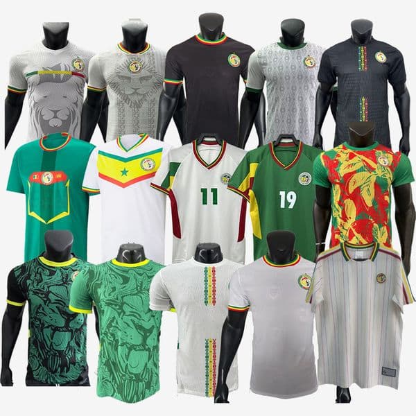 New + Retro 2026 ICON Senegal soccer jersey men 24 25 26 national team Vintage 2002 Fans Player version MANE JACKSON SARR NDIAYE DIATTA DIALLO football shirt T 2025