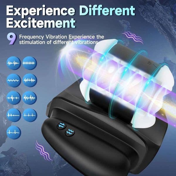 APP Controls Male Masturbation Cup Automatic Thrusting Vibration Watch Video Vagina Anus Real Pusssy Adutl Shop Sex Toys For Men W260305