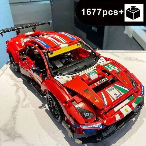 1677PCS New Technical City Racing Toys Building Blocks 42125 Vehicle Bricks Super Speed Sports Car Models Kids Adult Gifts Z260305