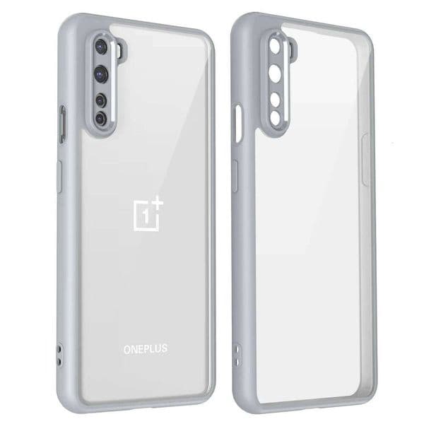 Oneplus AC2001 AC2003 Shockproof Silicone Bumper Air Cushion Clear Matte Back Cover Hard Phone Case for One Plus Nord H260305