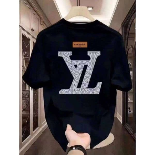 T-shirt men's high brand classic print pure cotton casual versatile round neck short sleeved 2026 new item J260306