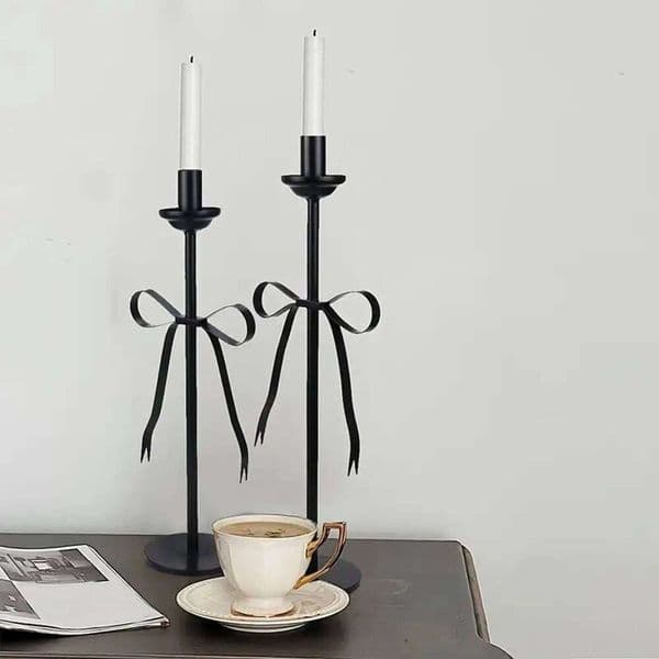Table Centerpiece Creative Candlestick Taper Candle Stick Holder for Living Room Mantel Farmhouse Holiday Hotel XJ260305