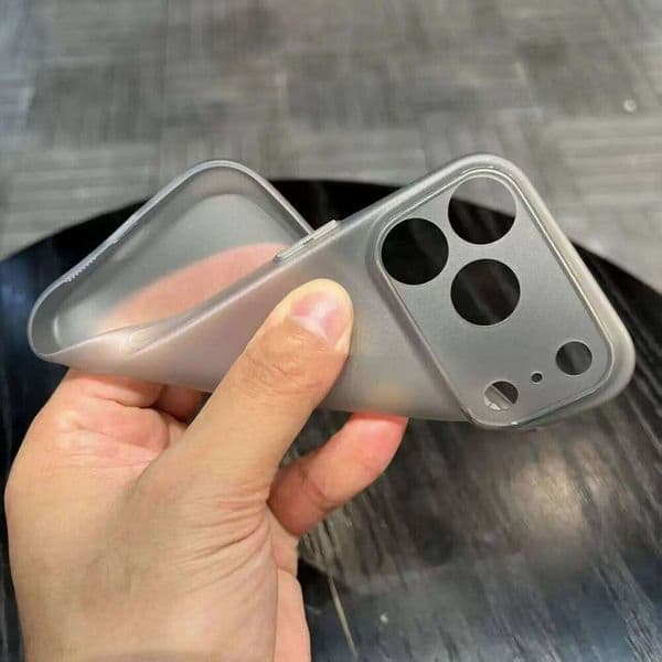 Ultra Thin PP Phone For 1Slim Cover iphone 17 16 15 14 13 mini 12 11 Pro Max 17Air Case H260305