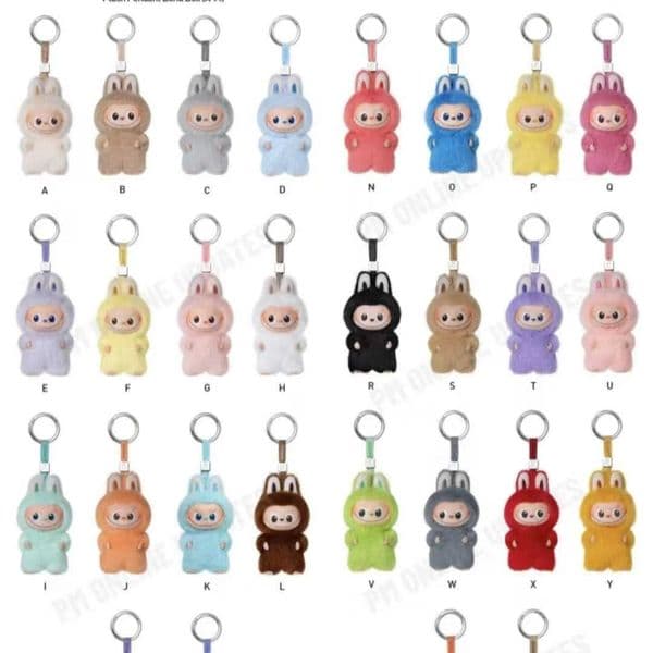 Labubu Plush Mini Version Labubu 40 Blind Box New Vinyl Plush Toy Pendant Q260307