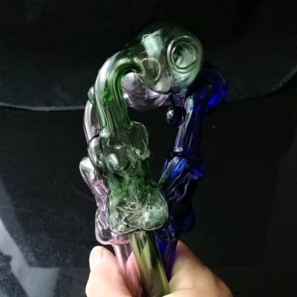 Smoking Pipes Aeecssories Glass Hookahs Bongs Full Color Beauty Braised Pot