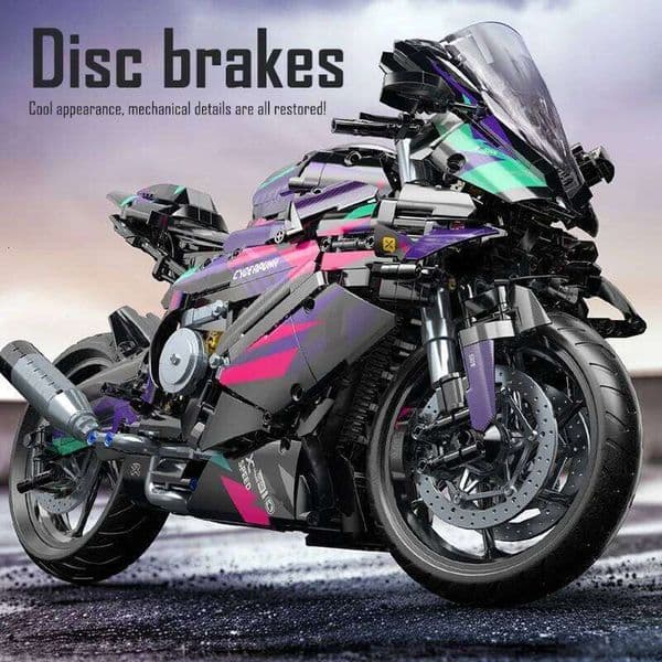 Motorcycle Building Blocks Technical City Moto Car Model 2096pcs DIY Motorbike Construction Toy Superbike Bricks Toys For Boys Z260305