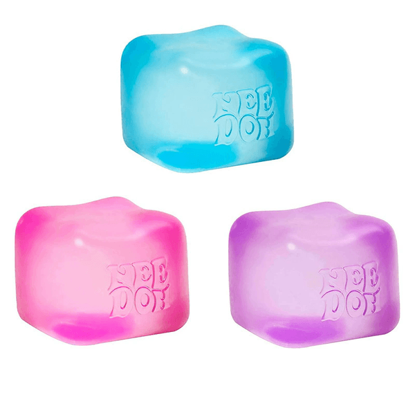 Stock Schylling Needoh Nice Cube - Sensory Toy for Stress Relief and Block Pinching Fun with logo bazaarlife