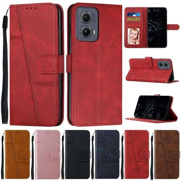 For Edge Flip Wallet Book Cover for EDGE 2024 Phone Case Edge2024 Leather Protective Cases Fundas H260305