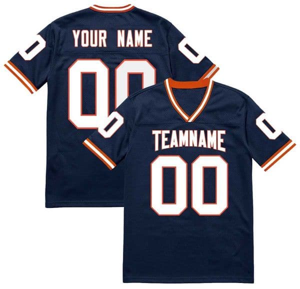 2025 Custom T Shirt Mens Womens American Football 3D Printed Jersey Team Name Number Football Shirt Breathable Rugby Jersey S2637