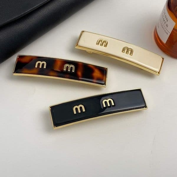 Hair Clips Barrettes Hair Clips Barrettes Luxury Girls Women Designer Hair Clips Barrettes Letter hair pins Gold Silver Hairpin