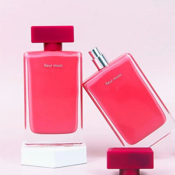 Male perfume Brand Pink Bottle Musc For Her 100Ml Women Flower Fragrance Eau De Parfum Floral Lasting Time cologne Top Quality Lady Scent Ch
