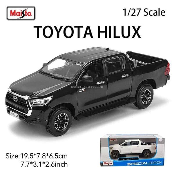 Maisto 1:27 New style Toyota Hilux simulation alloy car model crafts decoration collection toy tools gift Z260307