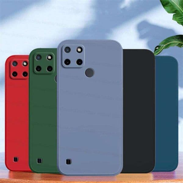 Case C25Y C30 C31 C35 Funda Shockproof TPU Liquid Silicone Phone Back Cover For Realme C21Y H260305
