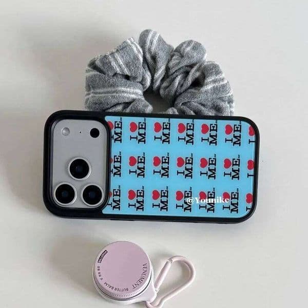 American Style i love me Retro Love Myself Trendy Cool Phone Case For iPhone 17 air 16 15 14 13 12 11 Pro Max Plus Y2K Cover H260305