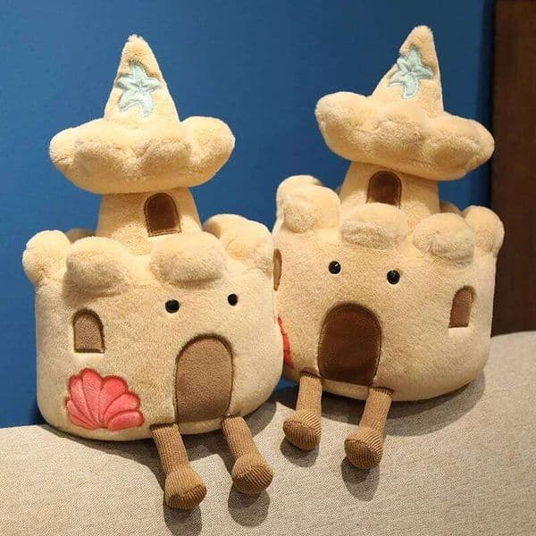 25cm Cat Castle Cute Cake Stuffed Plush Toys Fun Home Bedroom Doll Decoration Kids Birthday ValentineS Gift W260306