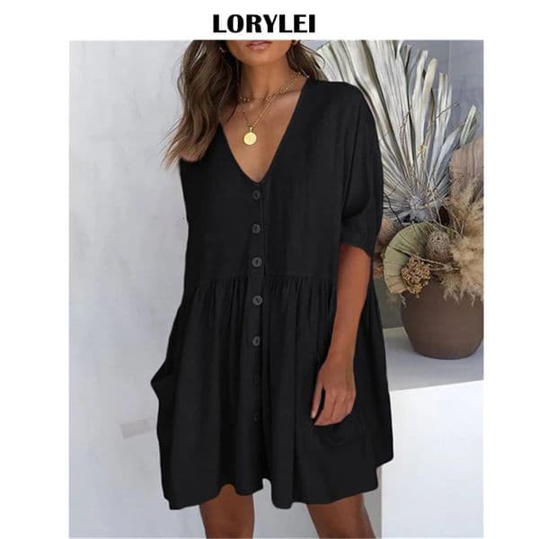 Coverups Sexy Vneck Summer Beach Dress Tunic Women Casual Beachwear Swimsuit Cover Up Sarong Plage N771 260307