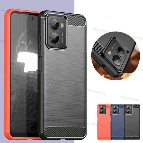 Case Funda Shockproof Brushed TPU Anti-Slip Silicone Protective Phone Back Cover For HMD Fusion H260305