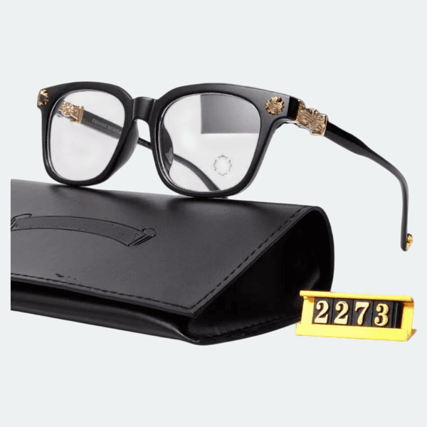 Chrome Sunglasses Cross Sunglasses Luxury Designer Glasses Sunglasses For Women glasses Frames Men Fashion Plate Eyeglass with box fa452