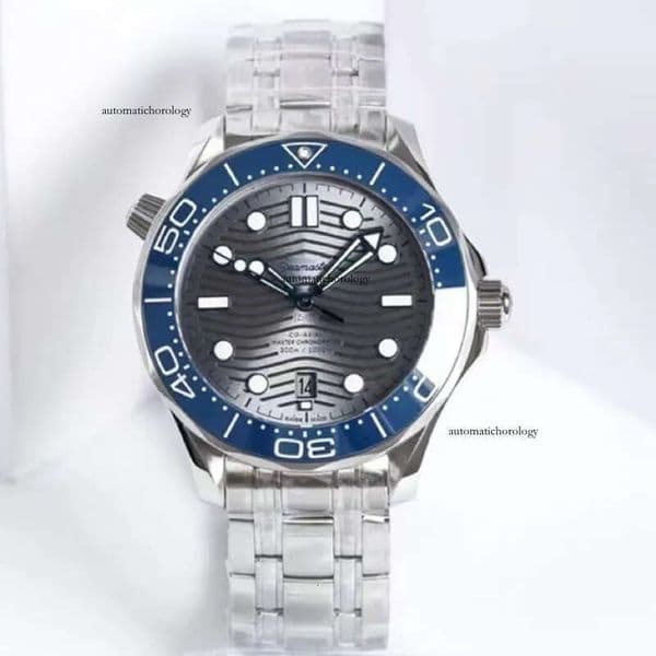 designer watch men automatic mechanical watches classic style full stainless steel strap wristwatches sapphire super luminous with box 70