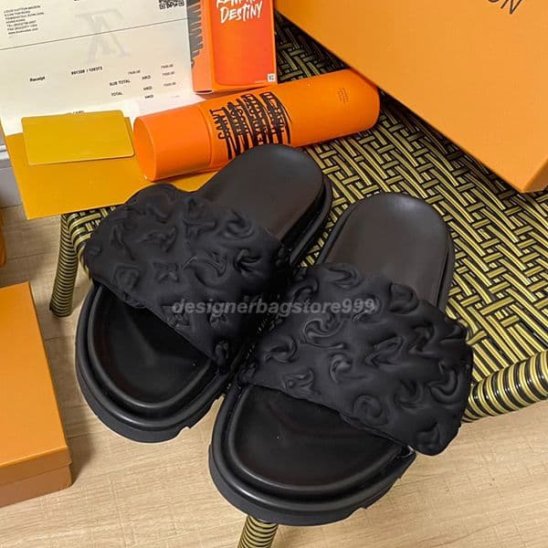 Designer slippers Women slipper sliders NEW Women Men slides sandals slippers for men women Hot Designer unisex Pool beach flip flops Size 35-45