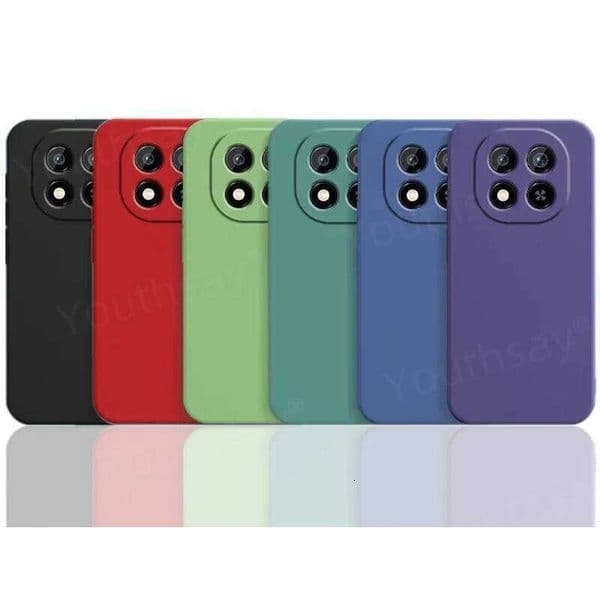 For 5G Cover Funda Coque Original Liquid Silicone Soft TPU Phone Case Note 14 Pro H260305