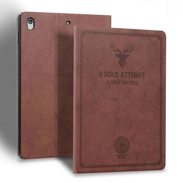 Premium Deer Head New for IPad Pro M5 inch Case For iPad A16 th Air 7 M3 11 13 " Funda Leather Tablet Cover 26Y0307