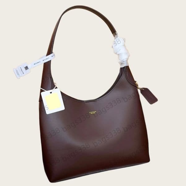 Designer Brooklyn bag 28 single shoulder YN tote bags 39 quality single large capacity minimalist luxury 35 suede women genuine leather handbag style 23 classic