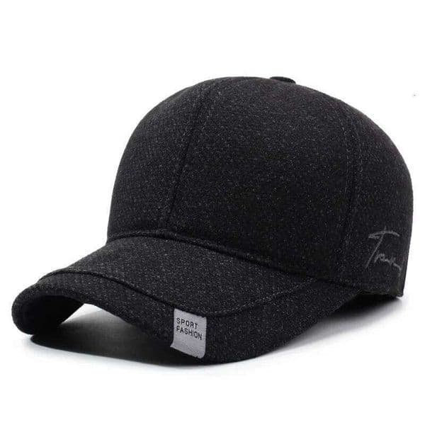 NORTHWOOD Men's Winter Ear Flap Baseball Cap Warm Windproof Dad Hat for Men Women Solid Adjustable Outdoor Cotton Trucker Caps Y260304