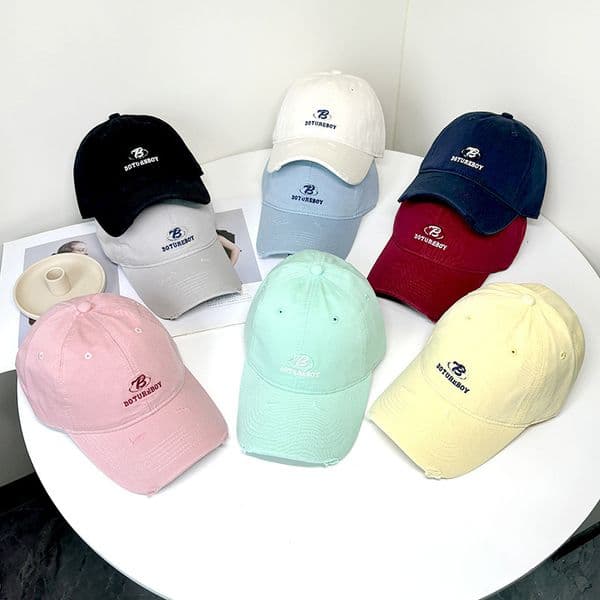 2026 New Designer Luxury Brand Korean Letter B Embroidered Womens Baseball Cap Spring And Autumn Make ce Look Smaller Big Head Circumference Hat Outdoor Q260516