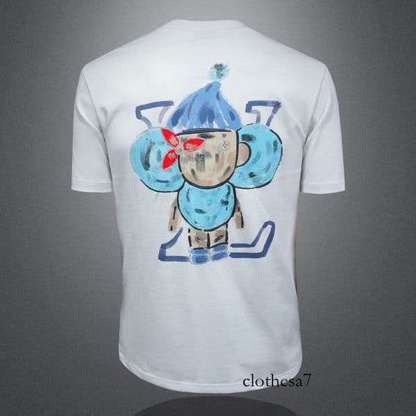 men's short-sleeve T-shirt, 2025 summer new style, simple round-neck, loose-fit, half-sleeve base shirt, European goods