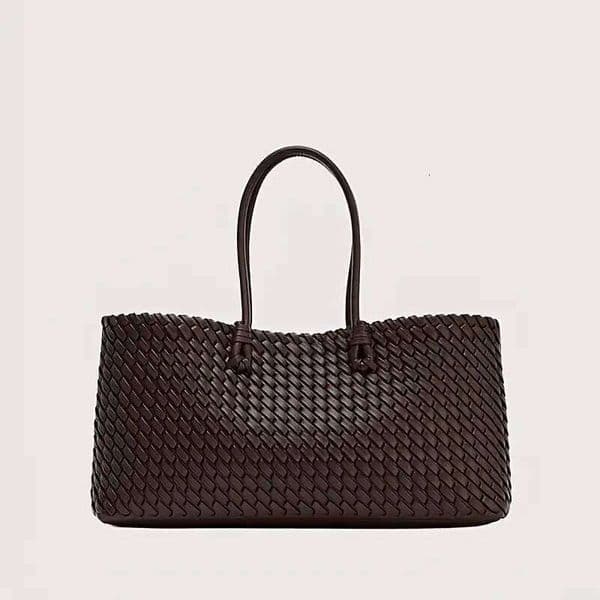 Light Luxury Woven Tote Shopping Women's Large-Capacity Commuter Underarm | Extended Version of the Portable Work Bag XJ260306