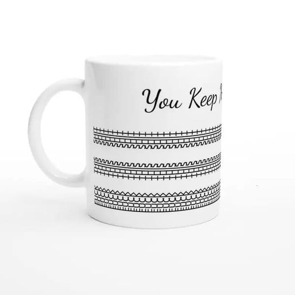 Customized you keep me sane Message offee Mug Unique Gift for Work ie Modern Coffee Lover Accessories 260302