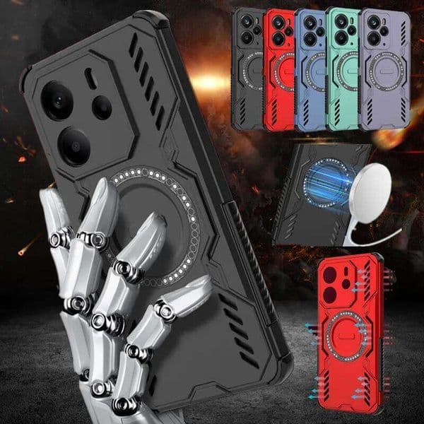 Heat Dissipation Case For 14 15 Pro 5G Realme 14T 15T Cover Lens Protection Magnetic Wireless Charging Fundas Coque H260305