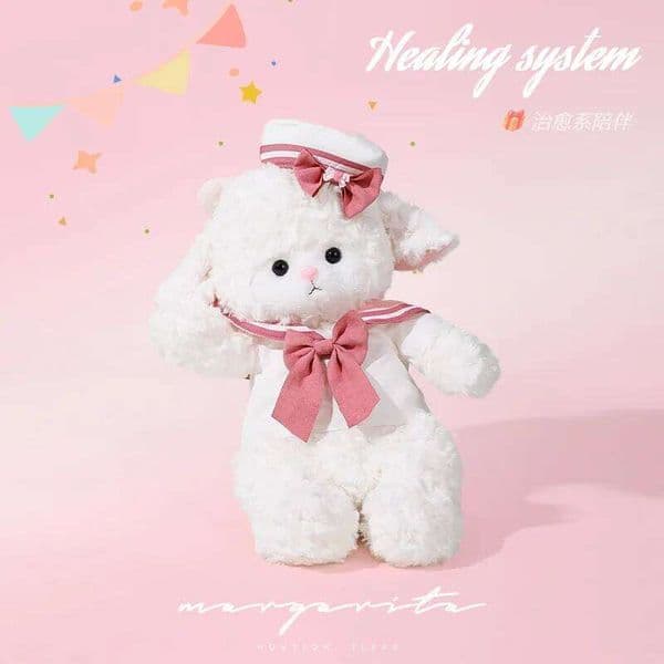 New Sailor Lamb Cartoon Stuffed Toy Sheep Baa Girls Kids Gift Doll W260306