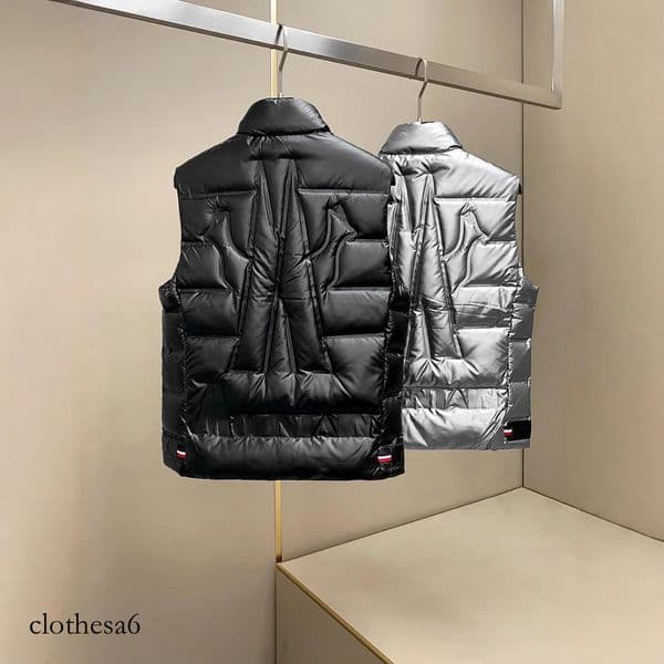 Direct sales from the manufacturer: Men's down warm vest, white duck down, stand-up collar, popular men's clothing, European station 2024