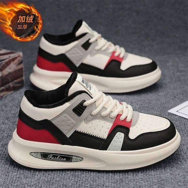 Men's Winter 2025 New Breathable Forrest Gump Shoe Trendy Versatile Sports and Leisure Sneakers Man Heightening Dad Shoes