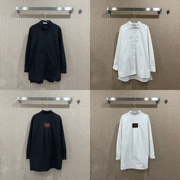 Casual Women Loose Long Shirts Designer Lapel Button Blouses Long Sleeved T Shirt Brand Daily Versatile Shirt