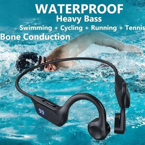 Wireless Earphone Bone Conduction Sport Swimming BT Cpatible phone Hand- With Mic For Running X7 Earbuds 26L0309 Y260522