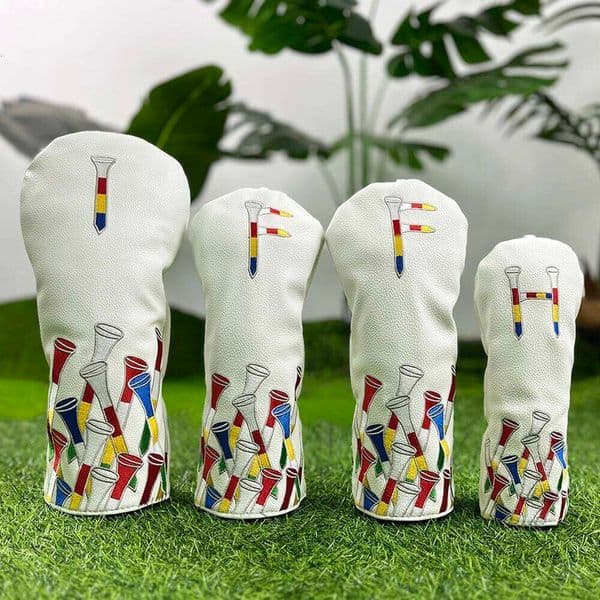 accessories, colorful nail pattern design, dust-proof and durable club cover, protective ball head 26Y0309