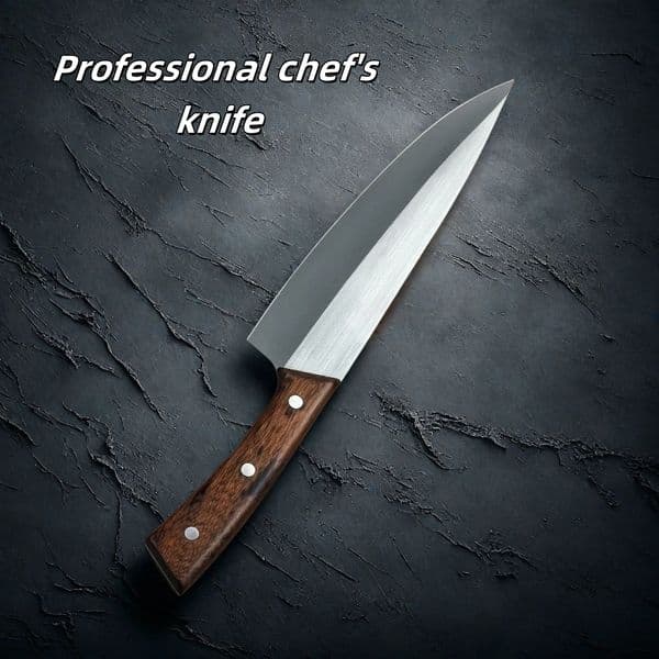 8 Inch Chef Knife Rosewood Handle Stainless Steel Kitchen Knife Butcher Skining Knife Super Fast Sharp Boning Knife 260204