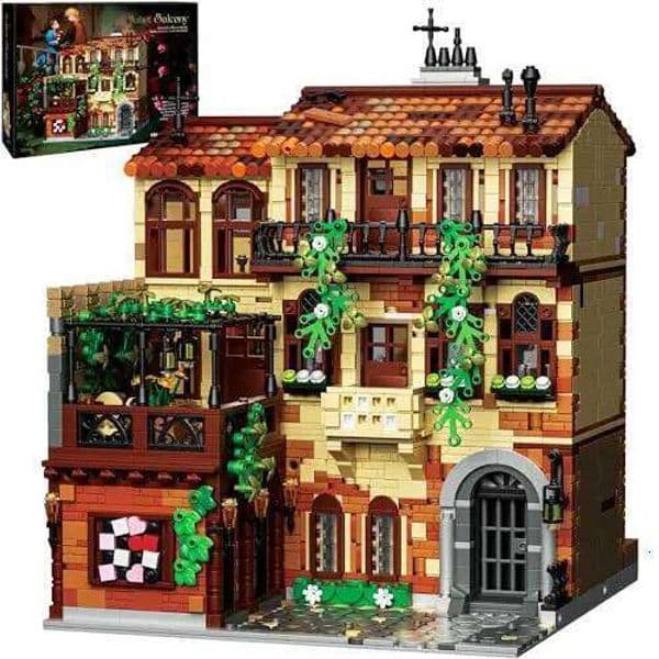 3800PCS Classic Musical Theater Balcony Scene Building Blocks Architecture Model Bricks Desktop Decoration Kids DIY Toys Gifts C260306